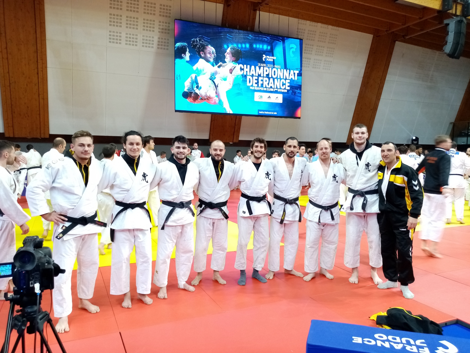 Championnat de France équipe seniors 2ème div PARIS INJ